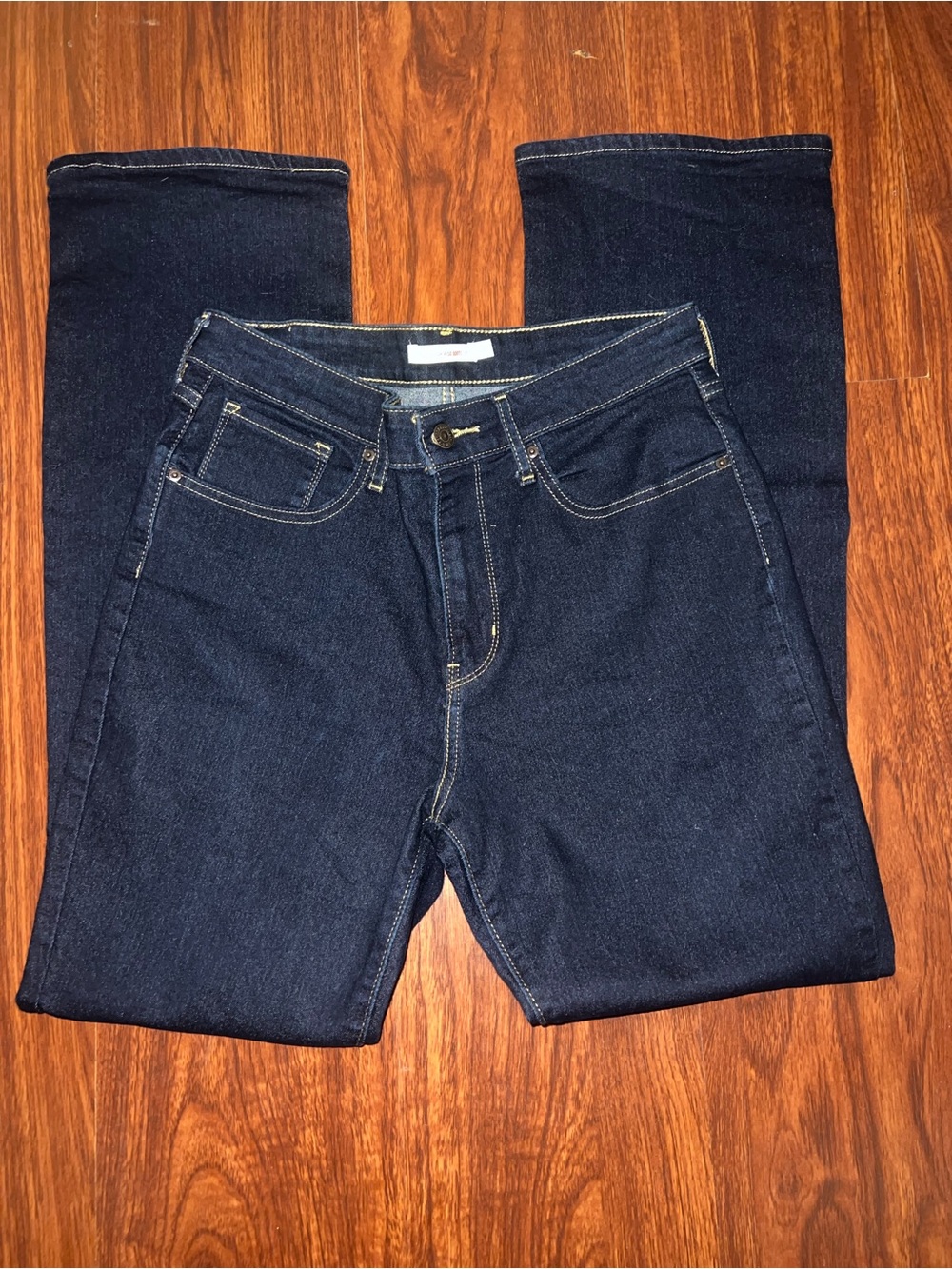 Levi's Women's Dark Indigo Boot-Cut Jeans